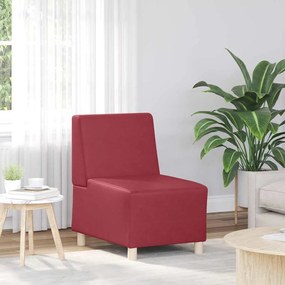 vidaXL Fotoliu bordo 55 x 74 x 82 cm Piele artificială