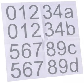 Lucide 27881/06/30 - Numar casa LED THESI LED/6W/230V IP54