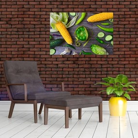 Tablou cu legume (90x60 cm)