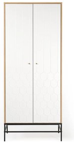 Dulap Woodman Lia, alb