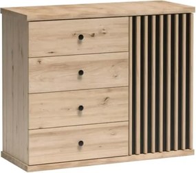 Comoda KOLI C-5, stejar artisan