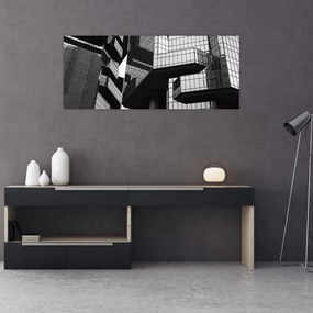 Tablou - Cladiri de sticlă (120x50 cm)