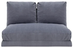 Canapea gri extensibilă 120 cm Taida – Balcab Home