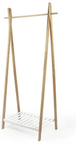 Suport haine Compactor Bamboo Stender, lemn natural