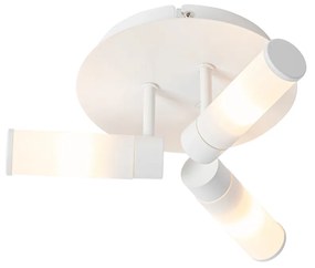 Plafoniera moderna pentru baie alba cu 3 lumini IP44 - Bath