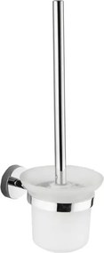 Perie WC Rea Mist 06 design rotund finisaj crom lucios