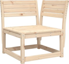 vidaXL Canapea colțar de grădină, 73x73x78 cm, lemn masiv pin