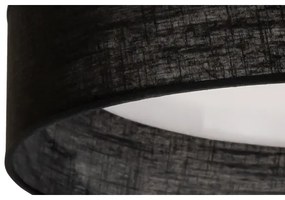 Plafonieră LED Duolla ROLLER LED/24W/230V d. 45 cm negru