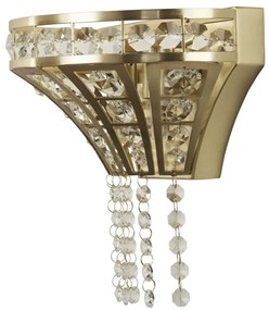 Aplica de perete eleganta decorata cu cristale Gemma 2Lt