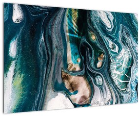 Tablou cu abstracție (90x60 cm)