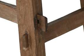 Consolă din lemn de teak reciclat, 140×40×75 cm, „Idomi"
