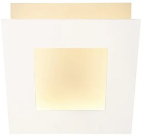Aplica de perete LED design ambiental DALIA 18x18cm, alb