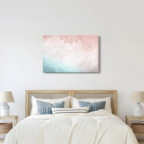 Tablou - Mandala pe zid 2 (90x60 cm)