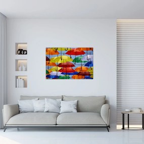 Tablou - Umbrele colorate (90x60 cm)