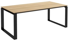 Masă pentru terasă Outsunny pentru 8 persoane, 180x90cm | Aosom Romania
