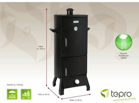 Afumătoare pe gaz Tepro 3182 Lockport, 46 x 42 x104 cm