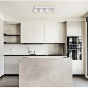 Spot LED Globo 56961-4W RAE 4xLED/6W/230V alb