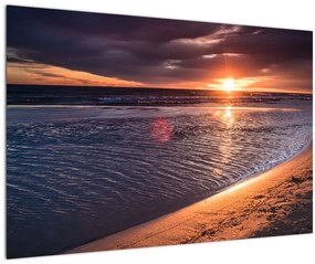 Tablou cu apus de soare (90x60 cm)