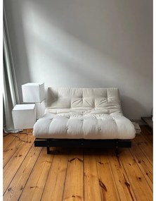 Canapea gri extensibilă 140 cm Roots Black Night – Karup Design