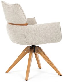 Scaun de sufragerie DCH-D1348 CRM2 cu mecanism deîntoarcere