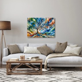 Tablou – Arbore energetic colorat (70x50 cm)