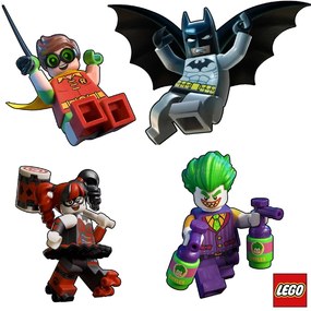 Autocolant de perete "LEGO Batman" 60x70cm