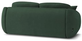 Canapea verde extensibilă 235 cm Cezanne – Bobochic Paris