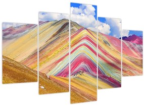 Tablou - Muntele Curcubeu, Peru (150x105 cm)