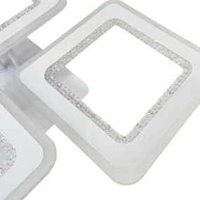 Lustră LED dimabilă aplicată LED/95W/230V 3000-6500K + telecomandă
