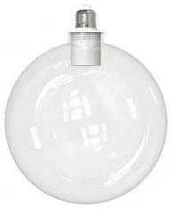 Plafoniera/Abajur sticla ornamentala cu adaptor E27 21-2000 Lumen