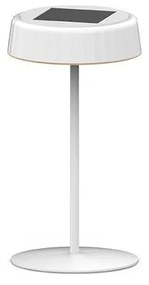 Lampă de masă solară reîncărcabilă LED dimmabilă VIVIEN LED/3W/5V 2700K IP54 albă