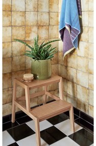 Set 2 ghivece din ceramică Hübsch Herb, verde