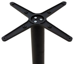 Stalp picior suport blat masa bar Ntona metal negru 40x40x108 cm