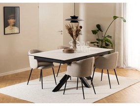 Scaune de dining crem 2 buc. Eleanor – Actona