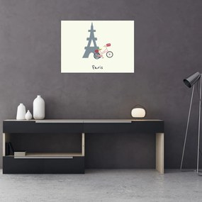 Tablou pe sticlă - Orașe din Europa N⁰1 (70x50 cm)