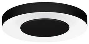 Plafoniera LED design slim PADA negru D-40cm