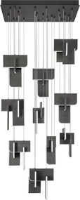 Lustra LED suspendata liniara design decorativ 2700K TOTEM 144W