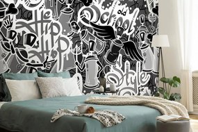 Tapet stil street art