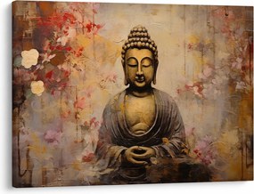 Tablou - Buddha, pictură (70x50 cm)