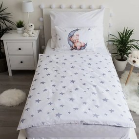 Lenjerie de pat pentru copii din bumbac pentru pătuț 100x135 cm Teddy Bear – Jerry Fabrics