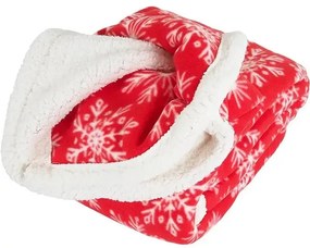 B.E.S. Petrovice Pătură din lână Buffalo Fulgiroșii, 150 x 200 cm