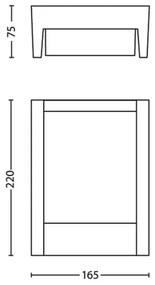 Aplică LED de exterior ARBOUR LED/3,8W/230V IP44 Philips