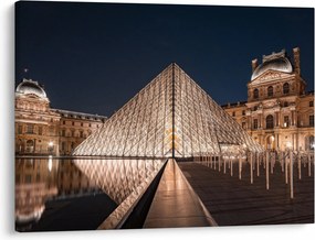 Tablou - Louvre noaptea (70x50 cm)