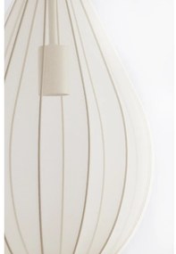 Lustră bej cu abajur din sticlă ø 28 cm Itela – Light &amp; Living