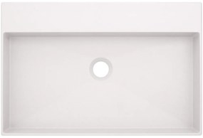 Lavoar pe blat Deante Correo alb 40x60cm