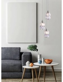 Globo 15760-3 - Lustră pe cablu de cristal WOLLI 3xE14/40W/230V