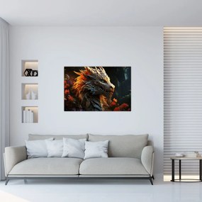 Tablou - Dragon (90x60 cm)