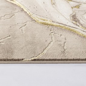 Covor Modern Living , Dormitor Dreptunghiular Marmara T156A Bej Gold (Alege dimensiunea: 80 x 150)