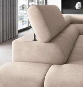 Coltar extensibil Ferruce cu tetiere reglabile L276 cm