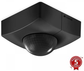 Senzor de mișcare IS 3360 40m COM1 IP54 negru pătrat Steinel 068523